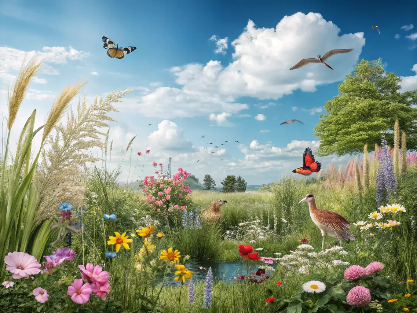 A photograph of a protected area in Haute Tinée, showcasing the region's biodiversity and the organization's efforts to support environmental protection.